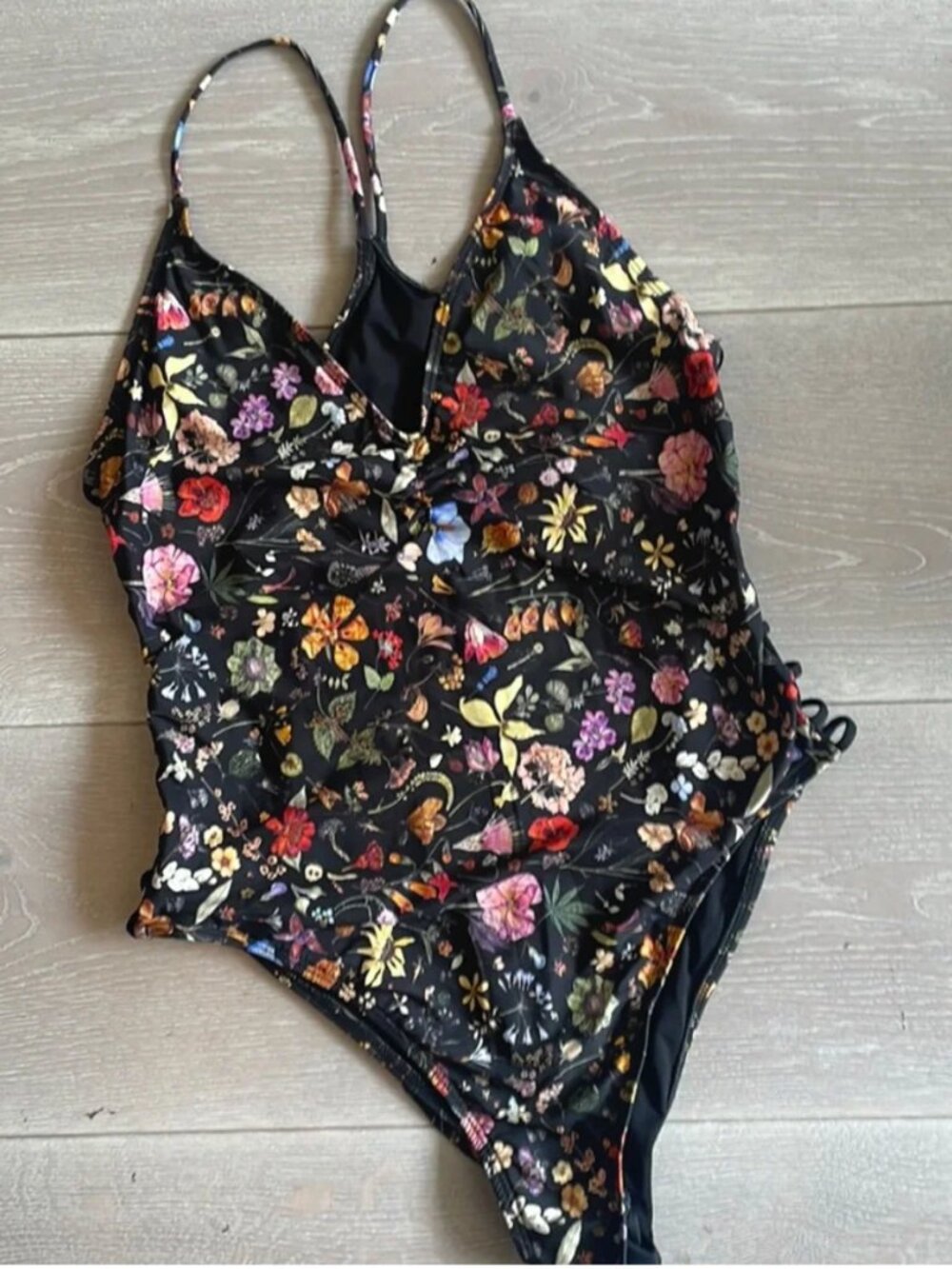 L*Space High Cut Floral One Piece Sz:12